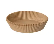 50Pcs/Box Baking Papers Disposable Microwaved Round Oil-proof Cake Muffin Liners for Daily Use Khaki