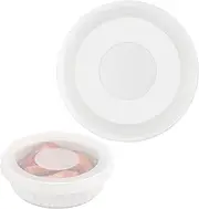 [Purekra] Silicone Lids for CorningWare 24-Ounce Round Dish, 1 Pack Reusable Covers for CorningWare Baking Dish (Dish not Included) Dishwasher & Microwave & Freezer Safe