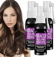 Hair Fluffy Spray Lazy Gadget, Fluffy Volumizing Hair Spray, Magic Volumizing Spray, to Oil Powder Lazy Artifact Fast Fluffy Lasting Bangs Leave-in Spray Refreshing Oil Control (3pcs)