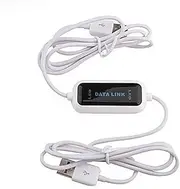 Unifire High Speed USB Pc to Pc Online Share Sync Link Net Direct Data File Transfer Bridge LED Cable Easy Copy Between 2 Computer