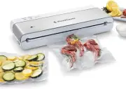 FoodSaver Compact Vacuum Sealer Machine with Sealer Bags and Roll for Airtight F