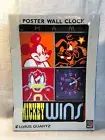 Mickey Mouse Walt Disney World Champ Lorus Quartz Poster Clock Champ Mickey Wins