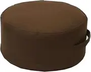 Pouffes and Footstools Round Design Stool High Resilience Sponge Removable and Washable Home(P4,36x10cm)