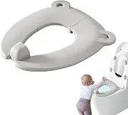 Folding Toilet Seat - Animal Shape Non-Slip Portable Toilet Seat Pad for Kids | Kids Potty Pad Attachment for Travel Use