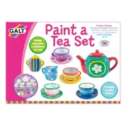Galt Paint A Tea Set Kids/Childrens Activity Kit Interactive Toy Playset 5y+