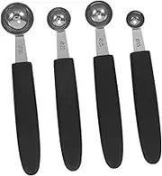 ULTECHNOVO Heavy Duty Ice Scoop Fruit Scooper Set Safe Ice Scooper Stainless Steel