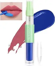 U-Shinein Lip Stain, Nude Peel Off Lip Liner Tattoo- Long Lasting, Waterproof & Transfer Proof Lip Tint with Matte Finish, Light Pigmented Color 01