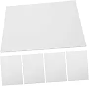 Angoily 5 Sheets Cardboard Picture Mats Picture Frame Backing Kit Picture Frame Backing Replacement Photo Frame Backing Board Picture Frame Mats Book Board Photo Matting White Paper