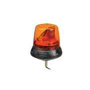 Narva 10-33V Optimax LED Rotating Beacon Dual Colour - Amber Single Bolt Mount