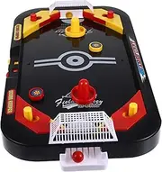 iplusmile 1Pc Players Table Ice Hockey Game Mini Table Hockey Competition for Friends Durable Educational Plaything Black