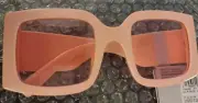 West Loop PINK FRAME WOMENS SUNGLASSES 100% UVA & UVB Foster Grant