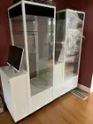 Display cabinet large glass premium w lights Australian custom made