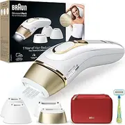 Braun IPL Silk·expert Pro 5 Home Hair Removal with Storage Bag, Venus Razor, 4 Attachments, PL5382