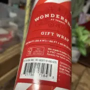 *Holiday Double Discount*2Giant Rolls Off 66 Feet Gift Wrapping Paper Roll.132ft