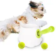 Automatic Dog Ball Launcher, Interactive Ball Thrower Dog Toys Includes 3Pcs Ten