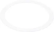 uxcell 2.99" ID 3.54" OD Goof Rings for Recessed Light, Gloss White Goof Metal Trim Ring Lighting Fixture for Ceiling Wall Recessed Can Downlights