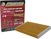 Aqua Dream AFP-1034 Automotive Air Conditioner Filter for Nissan, Silver Ion, Antibacterial, Dust Removal, Deodorizing, Air Flow Effect, AQUA DREAM