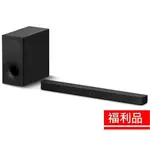 SONY 2.1聲道單件式喇叭配備無線重低音喇叭 HT-S400【福利品】