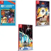 Atari Flashback Classics & Recharged Collection 3 & 4 Switch New Bundle Special