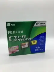 Fujifilm CD-R For Photos 5-Pack 700 mb 48x Write Speed