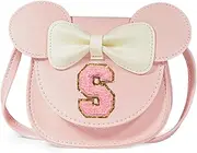 [Bliceon] Mini Crossbody Purse for Girls - Toddler Gifts, Birthday Present for Ages 2-8, Cute PU Handbag, for Little Kids, Stylish Accessories for Girls