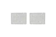 2PK Wiltshire Non-Stick Wired Rectangular Kitchen Baking Cooling Rack 50x36cm