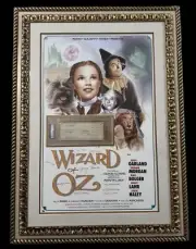 Judy Garland & 9 Munchkins The Wizard Of Oz Signed Autograph Check Photo PSA DNA
