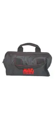 Mac Tools Tool Bag 12" X 7" X 6" NEW Black Red Open Box Storage Carry Carrying