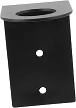 ARTSEWPLY Stainless Steel Soap Dispenser Bracket Wall Mounted Holder for Shampoo Lotion Soap Bottles No Drilling Required Modern Design Versatile for Kitchen Bathroom Decor Black