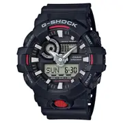 Casio G-SHOCK Black & Red Digital-Analogue Men's Watch - GA700-1A