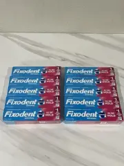 Fixodent Complete Original Denture Adhesive Cream, 2.4 oz, 2x 5-Pack (10 total)