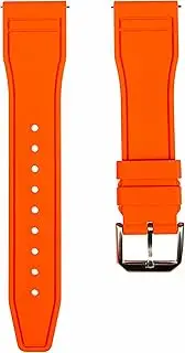 [Strapseeker] FKM Rubber Watch Band- Compatible with IWC Schaffhausen- 20mm, 22mm Quick-Release Watch Strap- Replacement for IWC Big Pilot’s Watch 43, Spitfire, and Pilot’s Watch Chronograph 41