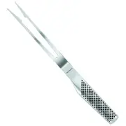 Global Stainless Steel Carving Fork Bent Home/Kitchen Cooking/Serving Utensil