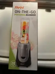 Parini On-the-Go Personal Blender 20 Oz. Smoothies Shakes Malts New in Box