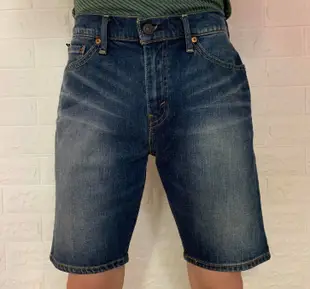 Look 鹿客 Levis 505 男款 手刷牛仔短褲