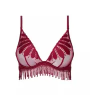 BNWT Simone Pérèle Ladies Nomade Full Cup Triangle Bra Wine 14B RRP $129.95