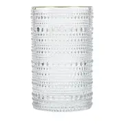Schott Zwiesel Fortessa Jupiter Clear Gold Rim Ice Beverage Glass, Set of 6