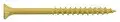 Deck Plus 48414 Exterior Deck Screws No. 8 S X 2" L Star Flat Head 5 lb Tan