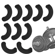 Dumbbell Shockproof Pad | 10X Protective Pads for Dumbbells,Fitness Tool Accessory, Home Gym Fitness Supplies for Secure Storage