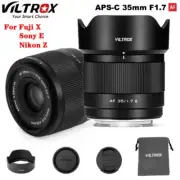 Viltrox 35mm F1.7 Auto Focus APS-C Camera Lens For Fuji XF Sony E Nikon Z Mount