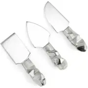 NEW Michael Aram set of 3 cheese knifes from "the ROCK collection with box,