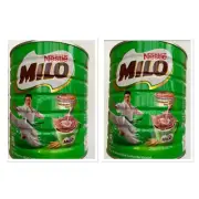 2X Nestle Milo Chocolate Malt Drink 1.4kg Coklat Berkhasiat Made In Singapore