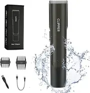 Hair Clippers for Men, Automatic Vacuum Professional Cordless hair clippers, Waterproof & USB Rechargeable Hair Cutting Kit Hair Trimmer with Magnetic Storage Bin
