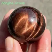 32mm+ 1pc Natural Red Tiger’s Eye Jasper sphere quartz crystal Ball healing 1pc