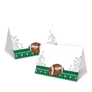 Football Place Cards Football Themed Tent Style CardsTable Place Card For Bir...