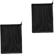 iplusmile Water Pump Bag Set 2pcs Pump Filter Bag Fish Tank Mesh Bag Net Bag for Aquarium and Pond