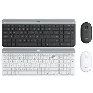 Logitech羅技 MK470 無線鍵鼠組/無線/靜音/超薄/Nano接收器/原價屋