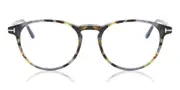 Tom Ford FT5803-B Blue-Light Block 055 Men's Glasses Tortoiseshell Size 51 - Private Health Rebate - Blue Light Block Available