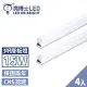 【亮博士】4入 T5 LED 層板燈 燈管 串接燈 3呎 15W(無藍光認證 CNS認證 保固二年)