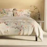 Sheridan Gardinne Quilt Cover Set in Natural Size: Super King Cotton